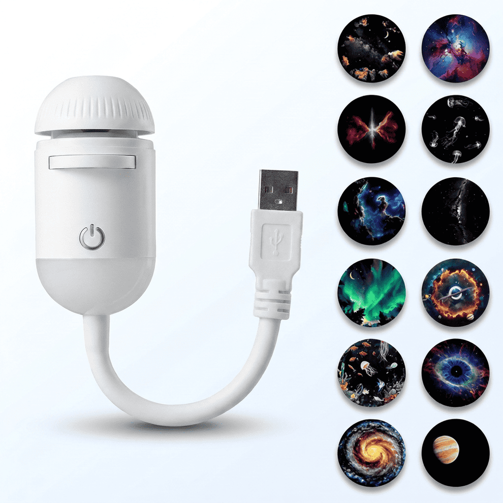 Nebulaar - 360 USB 2-in-1 Galaxy Projector