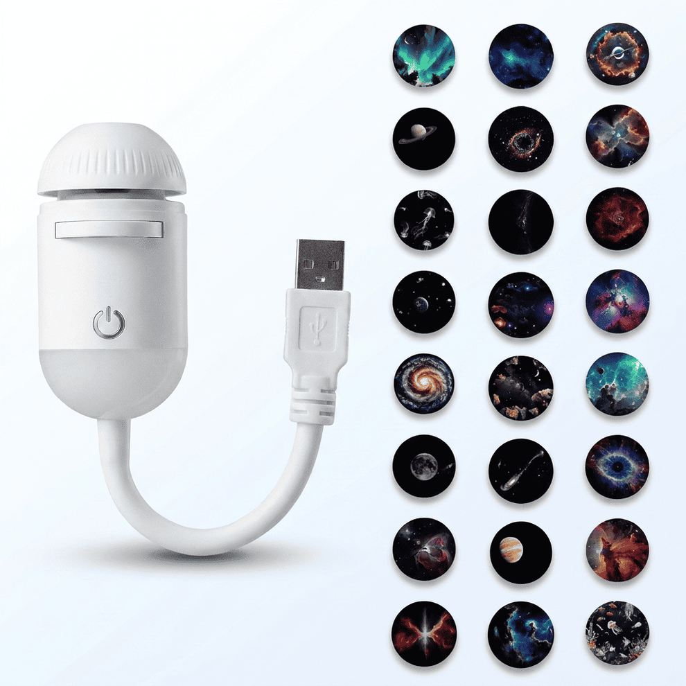 Nebulaar - 360 USB 2-in-1 Galaxy Projector
